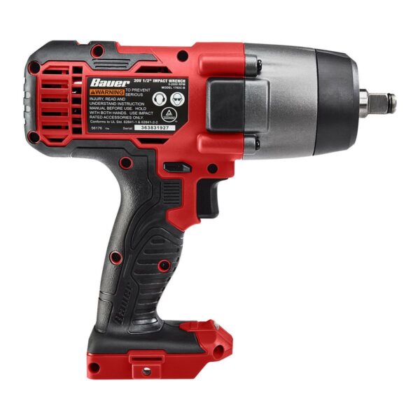 Llave de impacto inalámbrica  de 20 V de 1/2 pulg. - Solo herramienta - Image 3