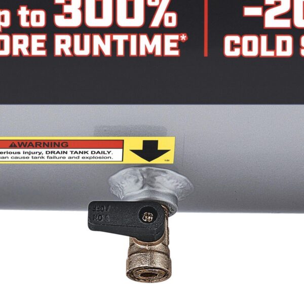 Compresor portatil de aire de alto redimiento de 4 galones, 200 psi - Image 3