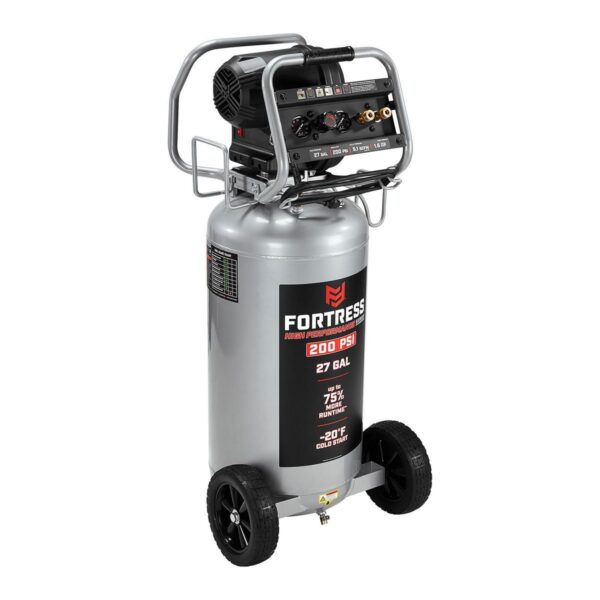 Compresor de aire de alto redimiento Vertical 27 galones, 200 PSI - Image 4