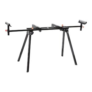 Soporte plegable para sierra ingletadora de 350 lb para sierras de hasta 10 pulg.