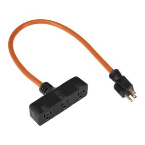 Extensión de 3 contactos 110v 0.6 metros
