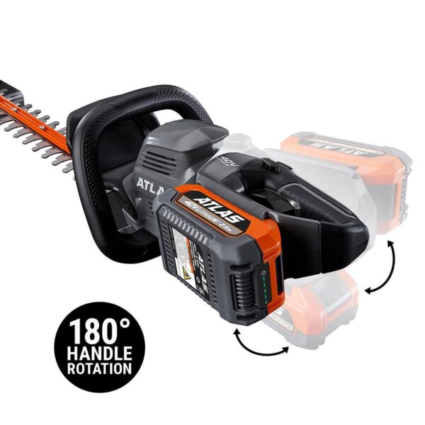 Cortasetos inalámbrico de 40 V de 24 pulgadas, solo herramienta