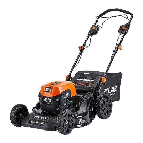 Cortacésped autopropulsado inalambrico 80V Sin escobillas 21": solo herramienta