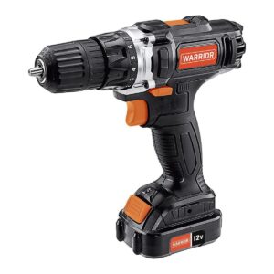 Kit de taladro/destornillador inalámbrico de 12 V de 3/8 pulg.