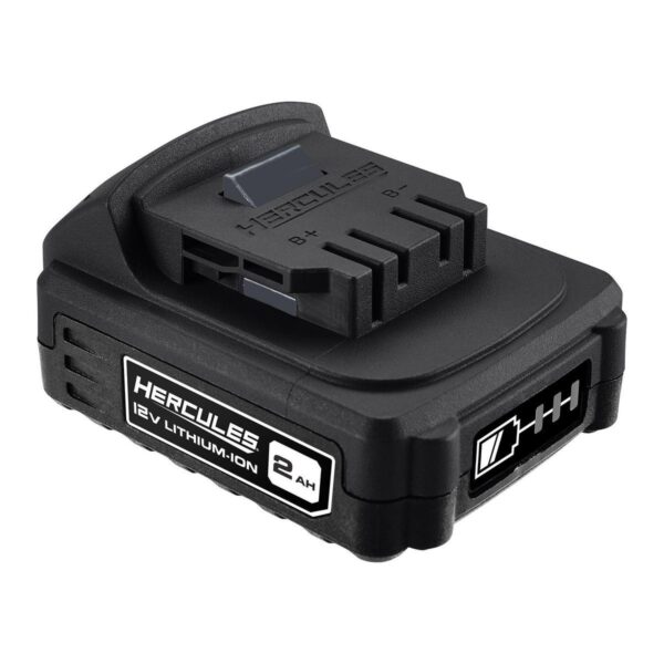 12V 2 AH Batería compacta liviana de iones de litio - Image 2
