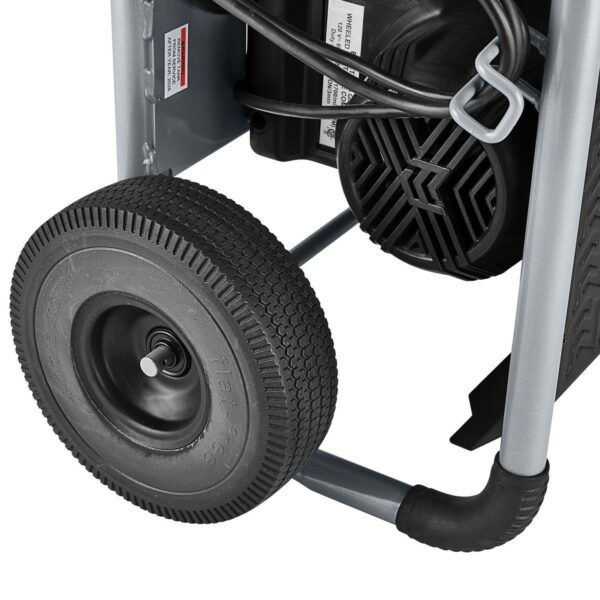 Compresor de aire portatil de rueda neumatica de alto rendimiento de 5 galones y 225 psi - Image 2