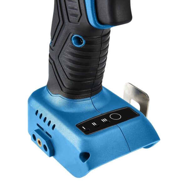 Llave de impacto compacta de 3 velocidades, inalámbrica, sin escobillas, de 1/2 pulg., 20 V, azul, solo herramienta - Image 2