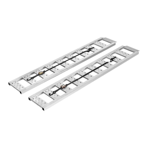 2 Rampas de carga rectas de aluminio de 1250 lb de capacidad, 13 x 77 pulgadas - Image 4
