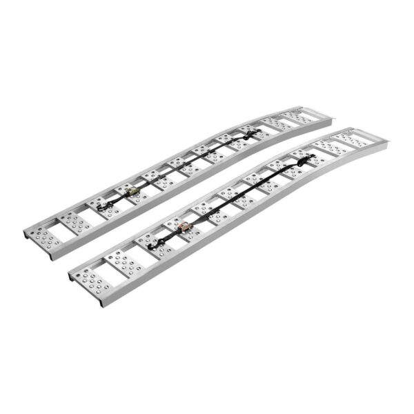 2 Rampas arqueadas de aluminio de 1500 lb de capacidad, 12 x 90 pulgadas - Image 3