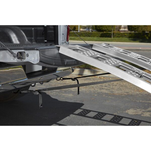 2 Rampas arqueadas de aluminio de 1500 lb de capacidad, 12 x 90 pulgadas - Image 2