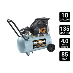 Compresor portatil de aire lubricado 10 galones