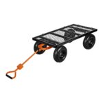 Carrito utilitario con laterales extraibles de 1200lb