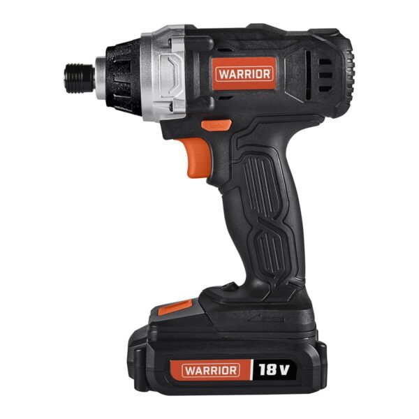 Kit de Desarmador de impacto hexagonal inalámbrico de 18 V de 1/4 pulg. - Image 3