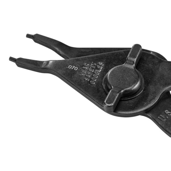 Juego de alicates para anillos de retención convertibles de cuarto de vuelta , 12 piezas. - Image 2