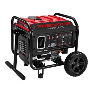 Generador inversor de 4550 vatios con tecnología CO SECURE, EPA.