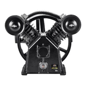 Bomba de compresor de aire de hierro fundido de una sola etapa de 3.7 HP VP