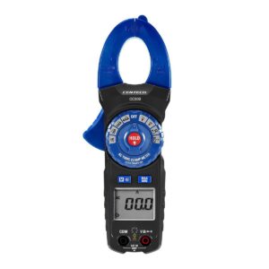 Pinza amperimétrica digital de rango automático TRMS de 400 amperios.