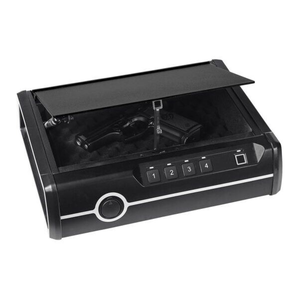 Caja fuerte biométrica para pistola con huellas dactilares. - Image 3