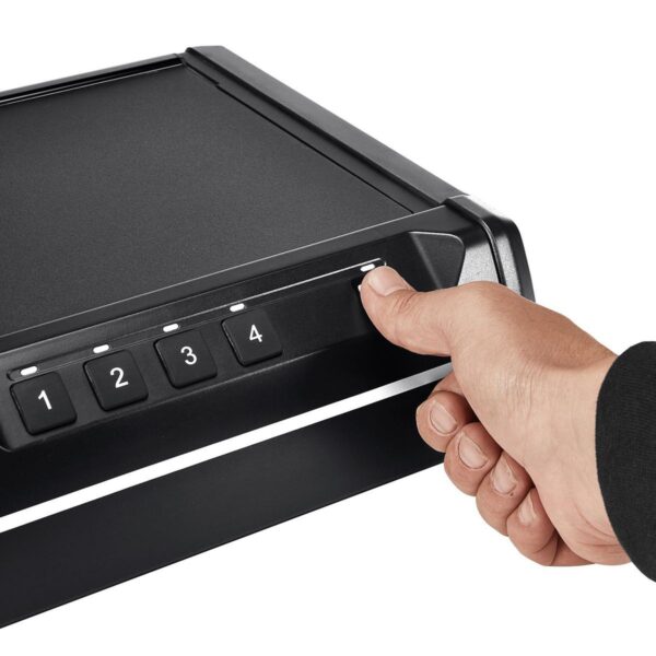 Caja fuerte biométrica para pistola con huellas dactilares. - Image 2