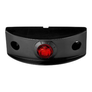 Luz de marcador roja con soporte. 3/4 pulg.