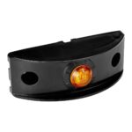 Luz de marcador ámbar con soporte 3/4 pulg.
