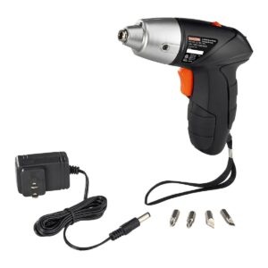 Kit de destornillador inalámbrico  de 4,8 V de 1/4 pulg.