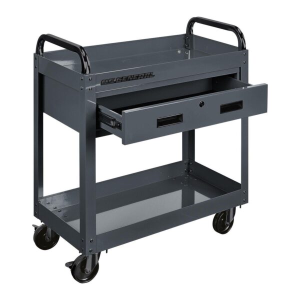 Carro de servicio de 30 pulgadas con cajón - Image 3