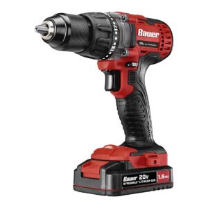 Kit de taladro/destornillador inalámbrico de 20 V de 1/2 pulg.