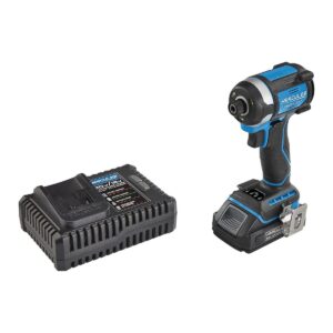 Kit Desarmador  de impacto compacto 1/4 pulg 3 velocidades, sin escobillas, 20V