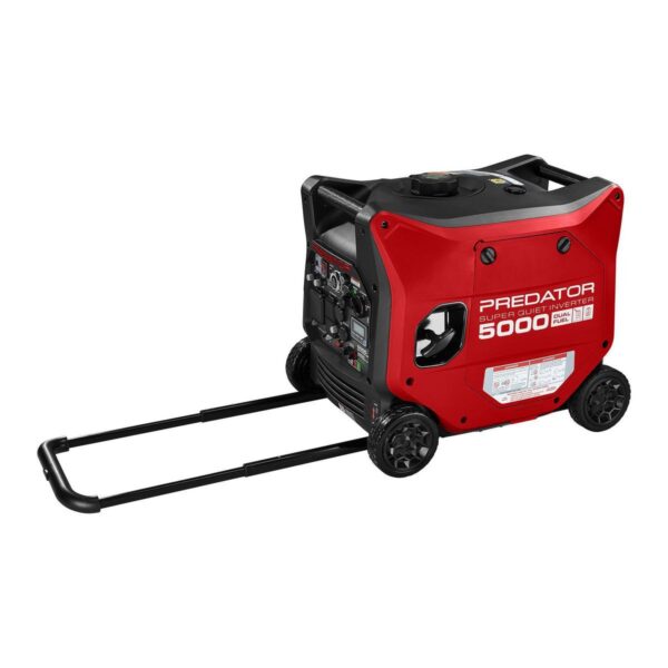 Generador inversor de combustible dual de 5000 watts con arranque remoto y tecnología CO SECURE. - Image 2