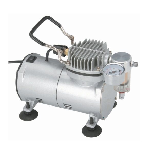Kit de compresor con aerógrafo libre de aceite 1/5 HP 58 PSI - Image 2