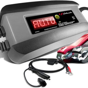 Cargador Mantenedor De Bateria Litio y estandar 12V 3A