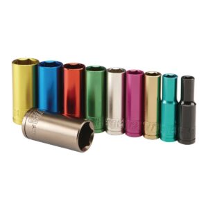 Juego de dados 10 piezas 3/8