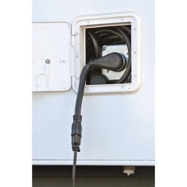 Adaptador de corriente flexible para RV de 30A macho a 15A hembra - Image 2