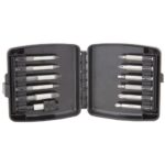 Juego de puntas de cambio rápido y quitatornillos, 12 piezas