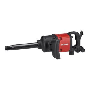 Llave de impacto neumática de aluminio con mango en D de 1 pulg yunque extendido de 8 pulg 2500 ftlbs