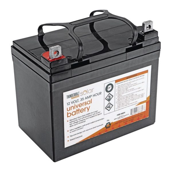 Bateria De 12v 35ah – Plomo Acido Sellada Para Generador