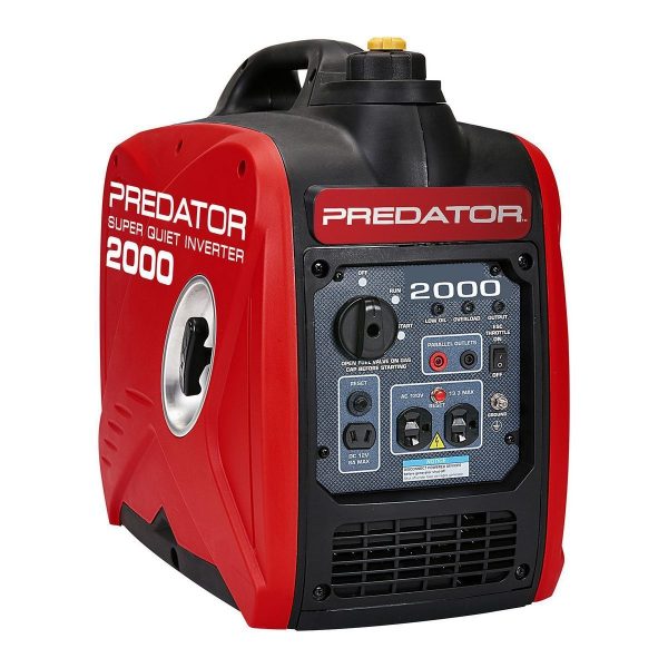Generador portátil 2000 watts Inverter 120V Silencioso Predator